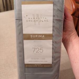 Wamsutta Dream Zone Supima Queen Sheet in Gray